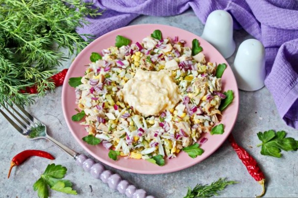 Салат "Прибалтийский"