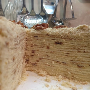 Торт «Наполеон» на сковороде