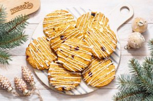 Новогоднее печенье с клюквой Новогоднее печенье с клюквой