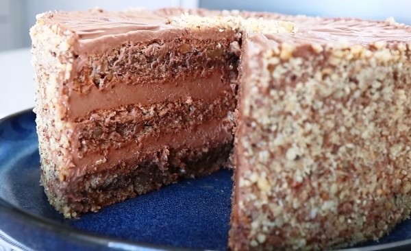 Вкуснее самых известных десертов. Ореховый торт без муки: простой и бюджетный рецепт!