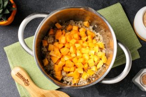 Каша ячневая с тыквой Каша ячневая с тыквой