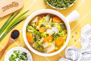 Суп из пекинской капусты