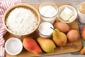 Цветаевский пирог с грушами Цветаевский пирог с грушами