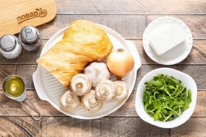 Брускетта с грибами Брускетта с грибами