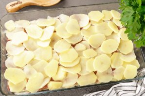 Картошка по-французски с помидорами Картошка по-французски с помидорами