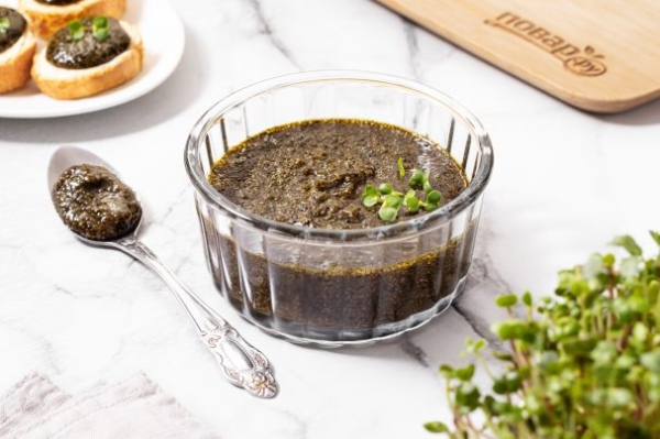 Черная икра из амаранта