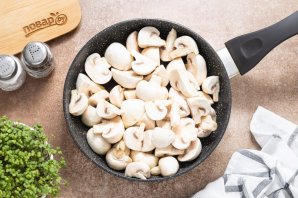 Красная фасоль с грибами Красная фасоль с грибами