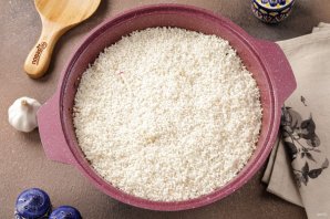 Плов с нутом и рисом Плов с нутом и рисом