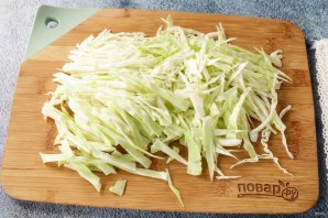 Яичница с капустой Яичница с капустой