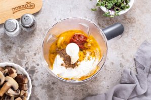 Грибная подлива из замороженных грибов