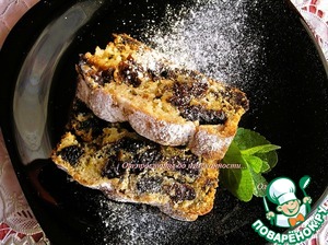 Кекс с черносливом и миндальной мукой