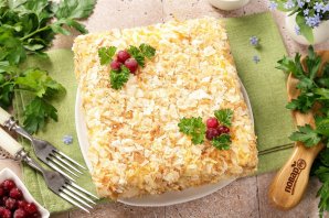 Мясной наполеон