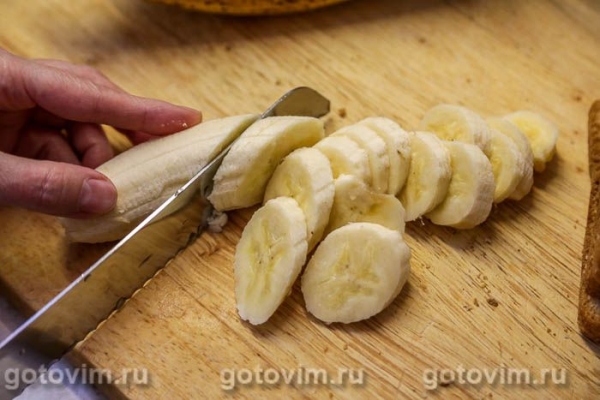 Сэндвич с бананом и мёдом