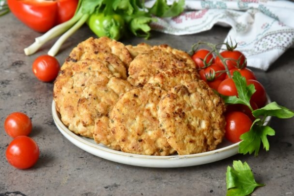 Котлеты "Растрепки" из куриного филе