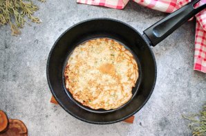 Блины с луком Блины с луком