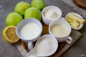 Насыпной яблочный пирог Насыпной яблочный пирог