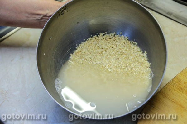 Мясной суп с пшеничной крупой «Артек»