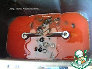 Томатный хлеб с маслинами