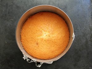 Торт с маскарпоне и малиной