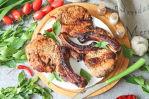 Шашлык из свиной корейки по-армянски Шашлык из свиной корейки по-армянски