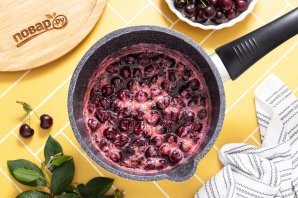 Вишневое варенье с ромом