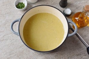 Суп с сыром Чеддер