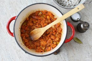 Постный овощной суп Постный овощной суп