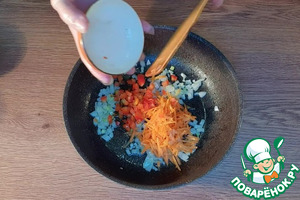 Баклажан с курицей по мотивам "Кумпир"