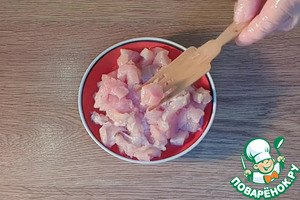 Баклажан с курицей по мотивам "Кумпир"