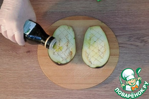 Баклажан с курицей по мотивам "Кумпир"
