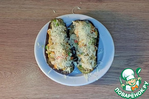 Баклажан с курицей по мотивам "Кумпир"
