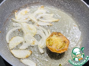 Баклажановая запеканка с куриным фаршем