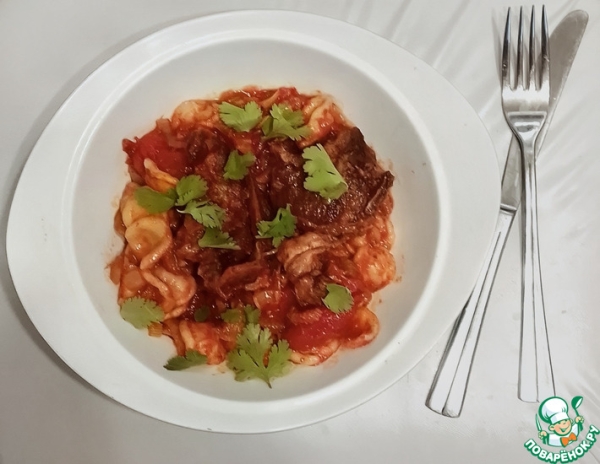 Бараньи голени по-гречески Бараньи голени по-гречески