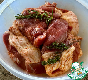 Баранина жареная «на» и «в» решетке Баранина жареная «на» и «в» решетке