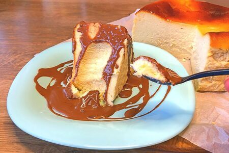 Баскский чизкейк (чизкейк сан себастьян) Баскский чизкейк (чизкейк сан себастьян)