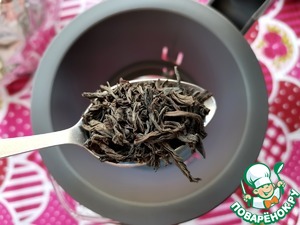 Базиликовый чай с яблоком