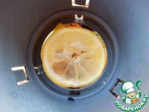 Базиликовый чай с яблоком