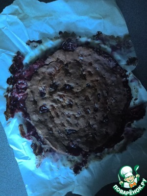 Ягодный пирог-пастила