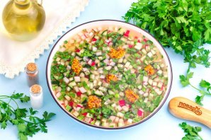 Окрошка постная Окрошка постная