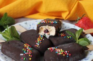 Домашнее эскимо на палочке Домашнее эскимо на палочке