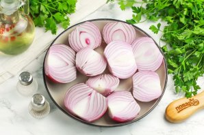 Лук маринованный быстрый