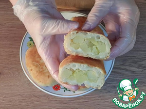 Пироги c картофелем и луком