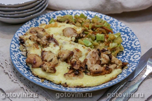 Молоки сельди в омлете Молоки сельди в омлете