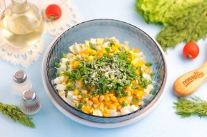 Салат из консервов Салат из консервов