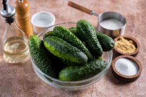 Огурцы в горчичной заливке Огурцы в горчичной заливке