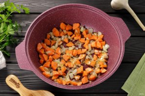 Тушеная картошка с фаршем Тушеная картошка с фаршем