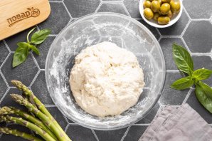 Зеленая пицца