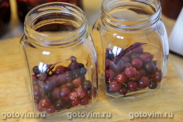 Мохито из крыжовника с лимоном и мятой (компот на зиму) Мохито из крыжовника с лимоном и мятой (компот на зиму)