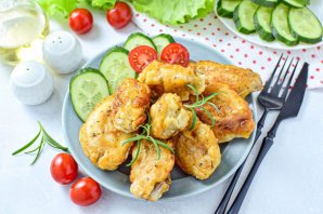 Крылышки в пивном кляре Крылышки в пивном кляре