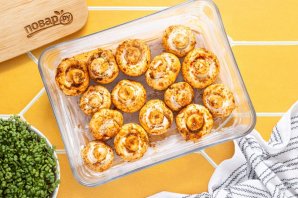 Шампиньоны в духовке